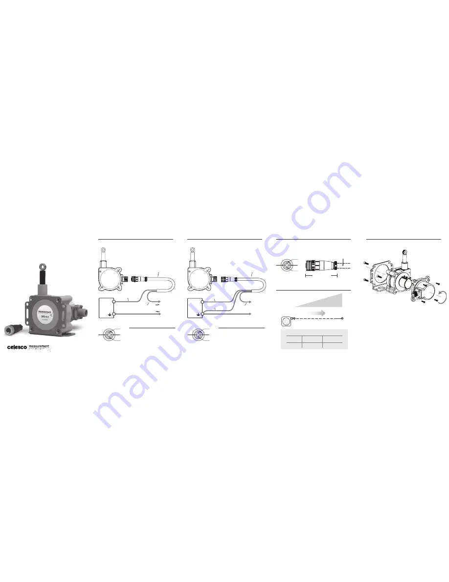 celesco SPD-4-3 Installation Manual Download Page 1