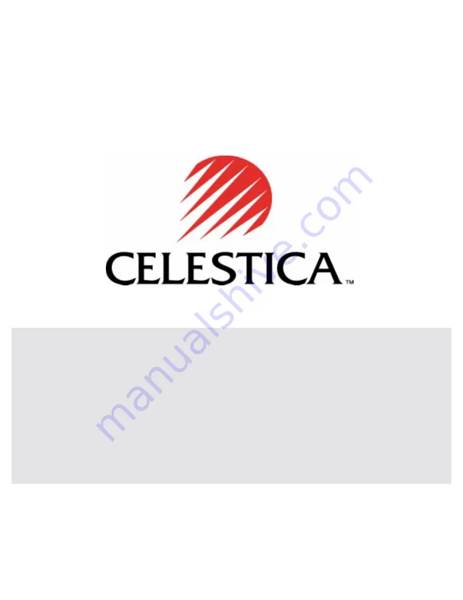 Celestica A2210 User Manual Download Page 1