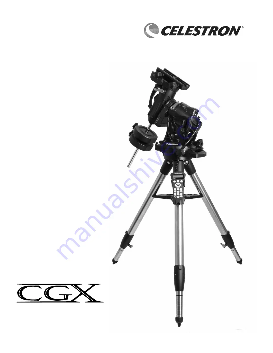 Celestron 91530 Instruction Manual Download Page 1