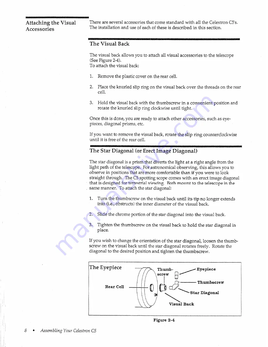 Celestron C5+ Instruction Manual Download Page 12