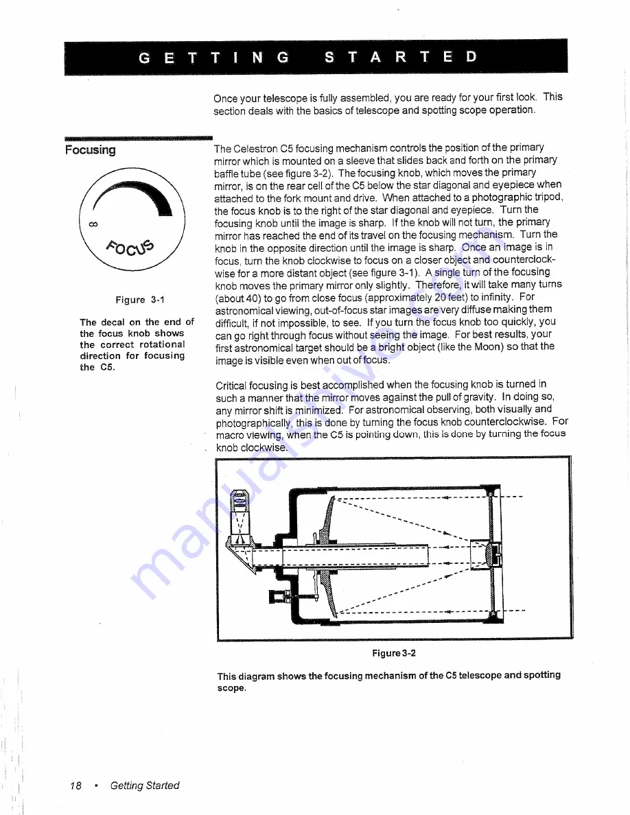 Celestron C5+ Instruction Manual Download Page 21