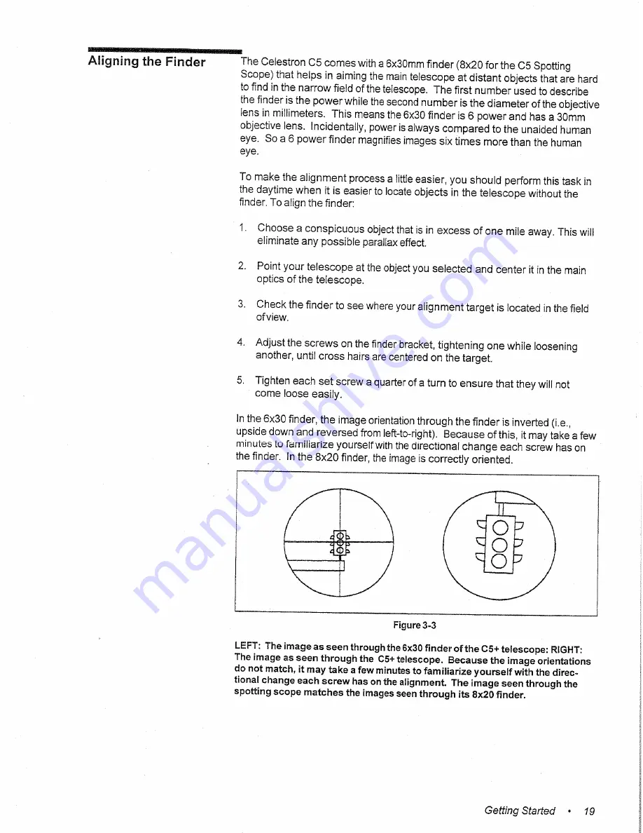 Celestron C5+ Instruction Manual Download Page 22