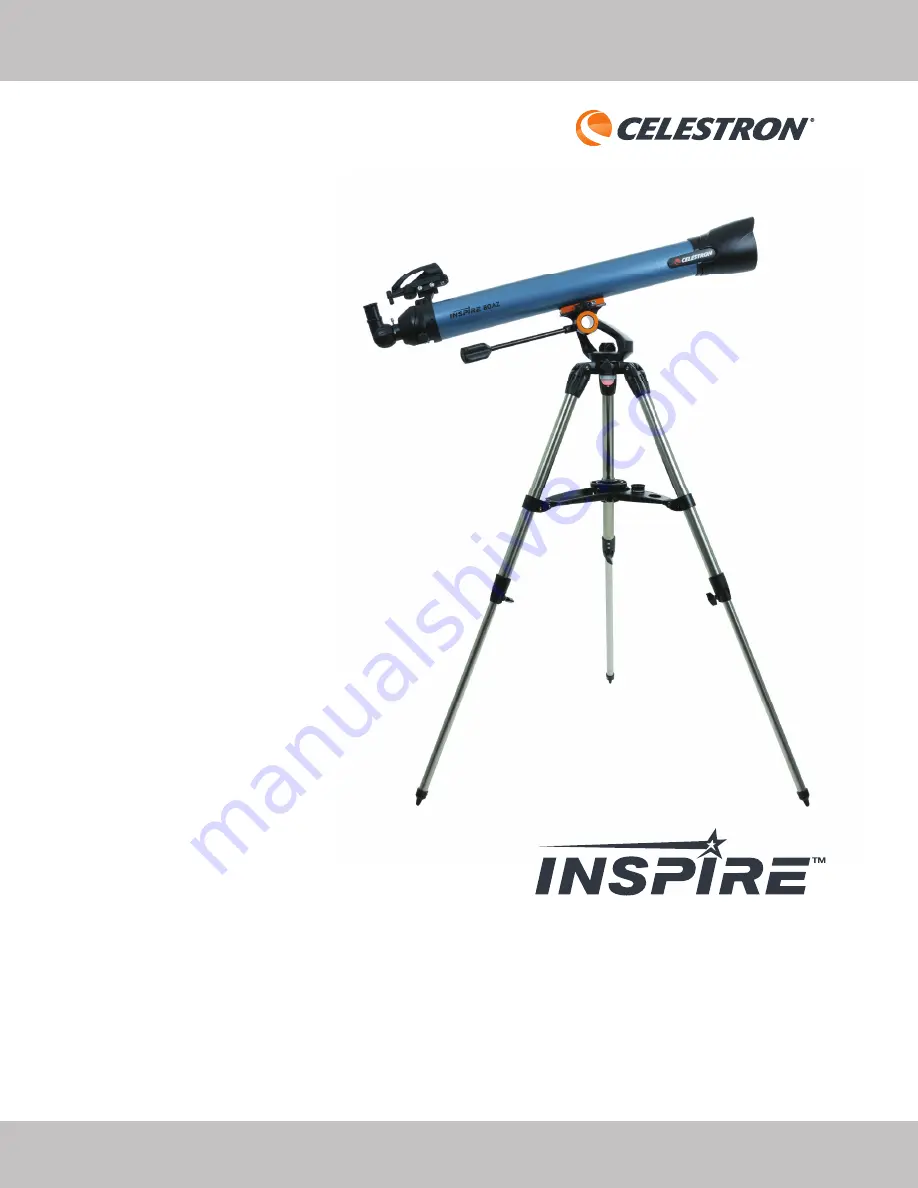 Celestron Inspire 100AZ Скачать руководство пользователя страница 9