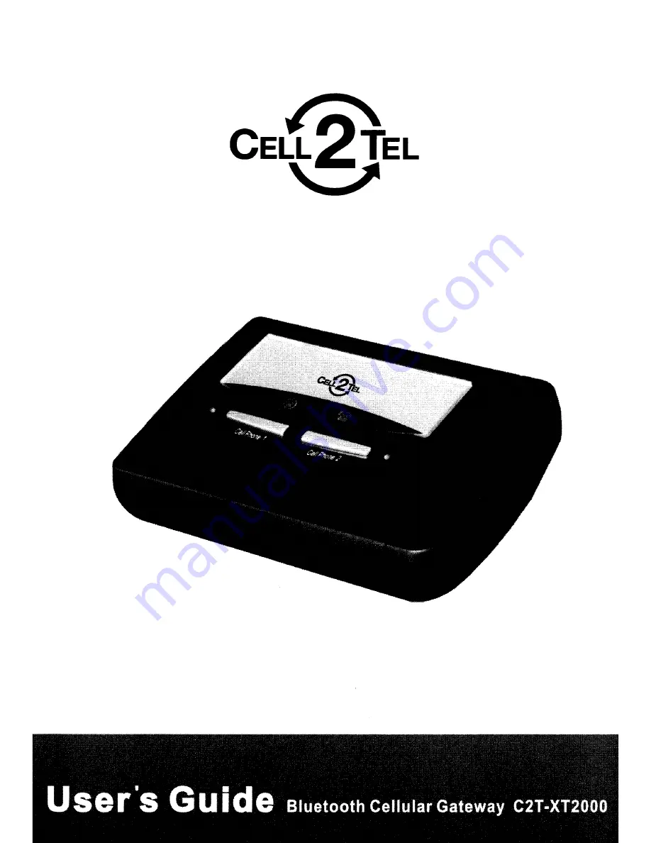 Cell2Tel C2T-XT2000 Quick Start Manual Download Page 9