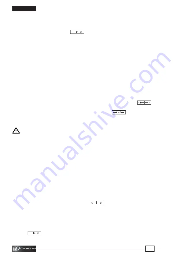 Cembre HT131-C Operation And Maintenance Manual Download Page 24