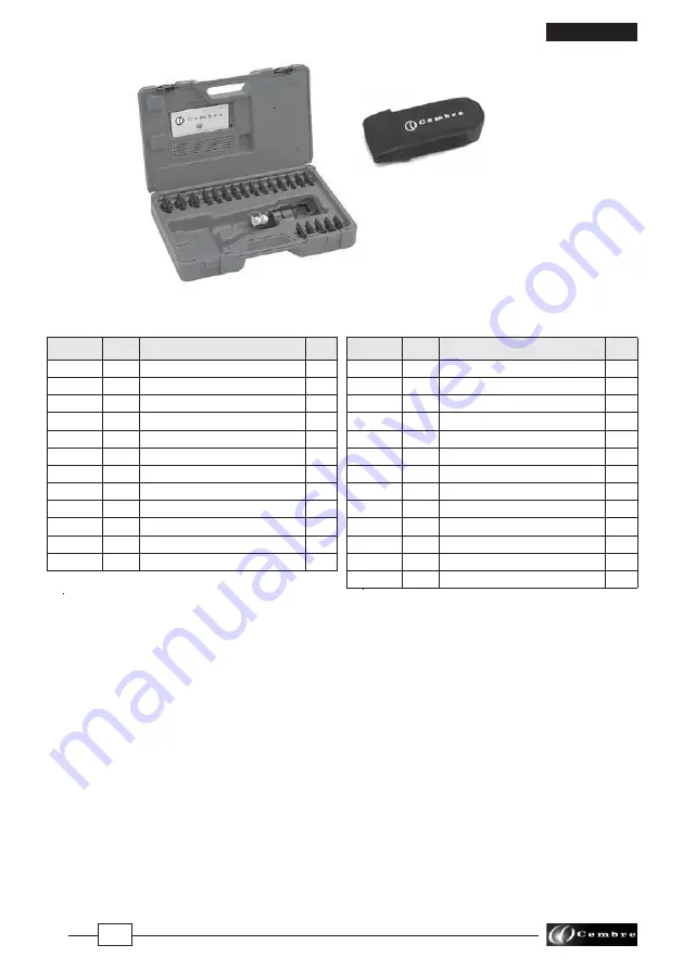 Cembre RHM50 Operation And Maintenance Manual Download Page 11