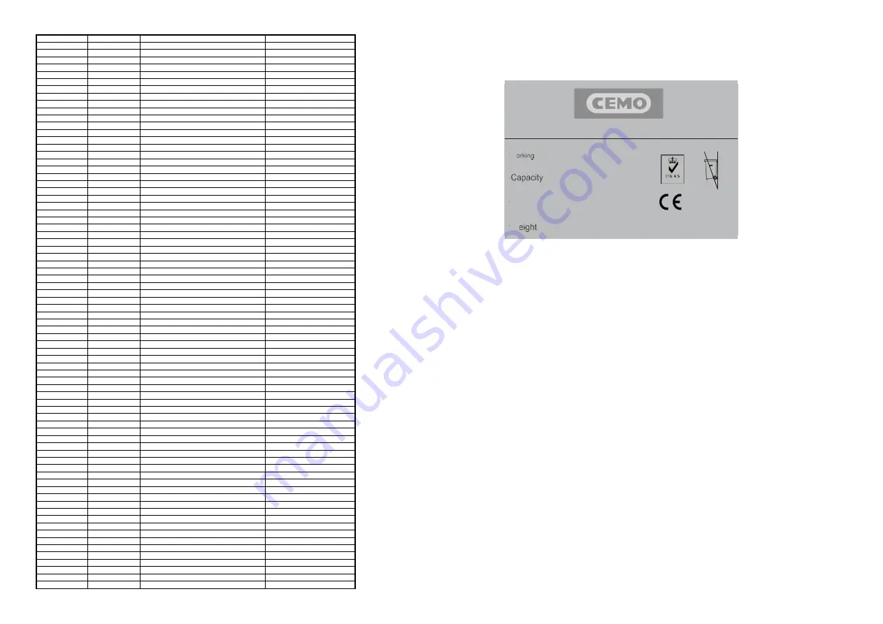 CEMO 10690 Use & Maintenance Instructions Download Page 5