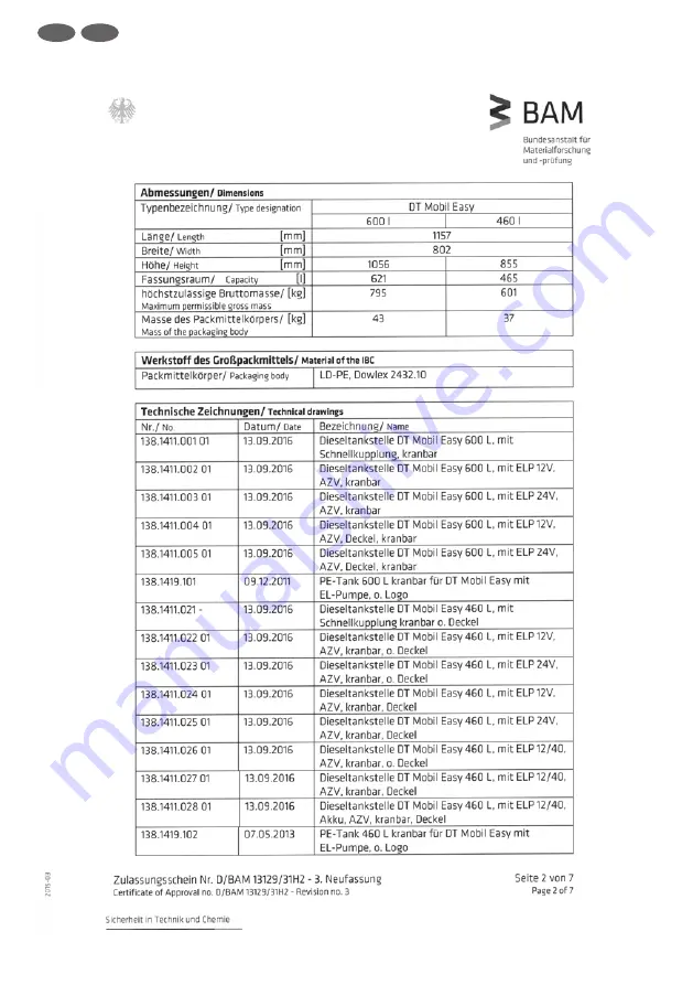 CEMO DT-Mobil Easy 125l Скачать руководство пользователя страница 126