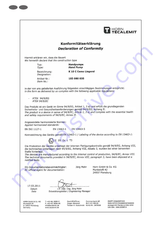 CEMO KS-Mobil Easy 120l Operating Instructions Manual Download Page 104