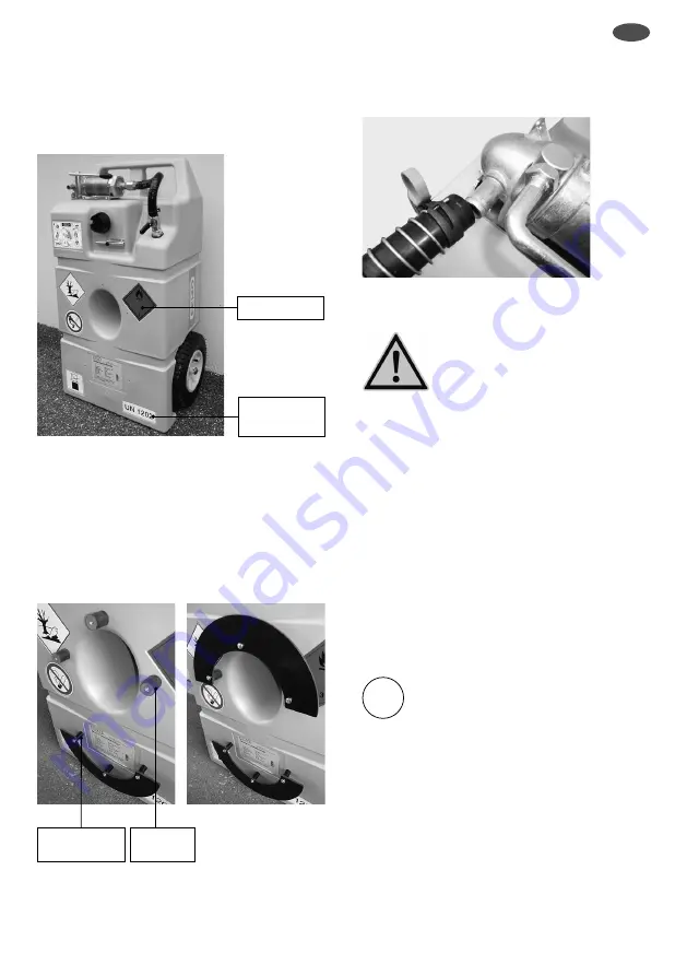 CEMO Trolley 100 L AdBlue Operating Instructions Manual Download Page 13