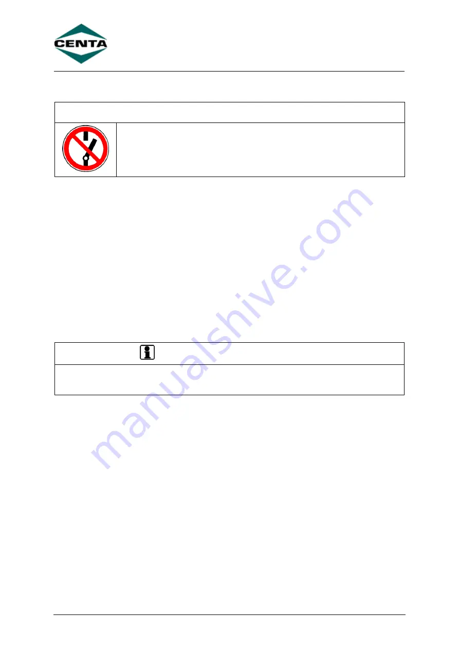 Centa Centax-N Assembly And Operating Instructions Manual Download Page 40