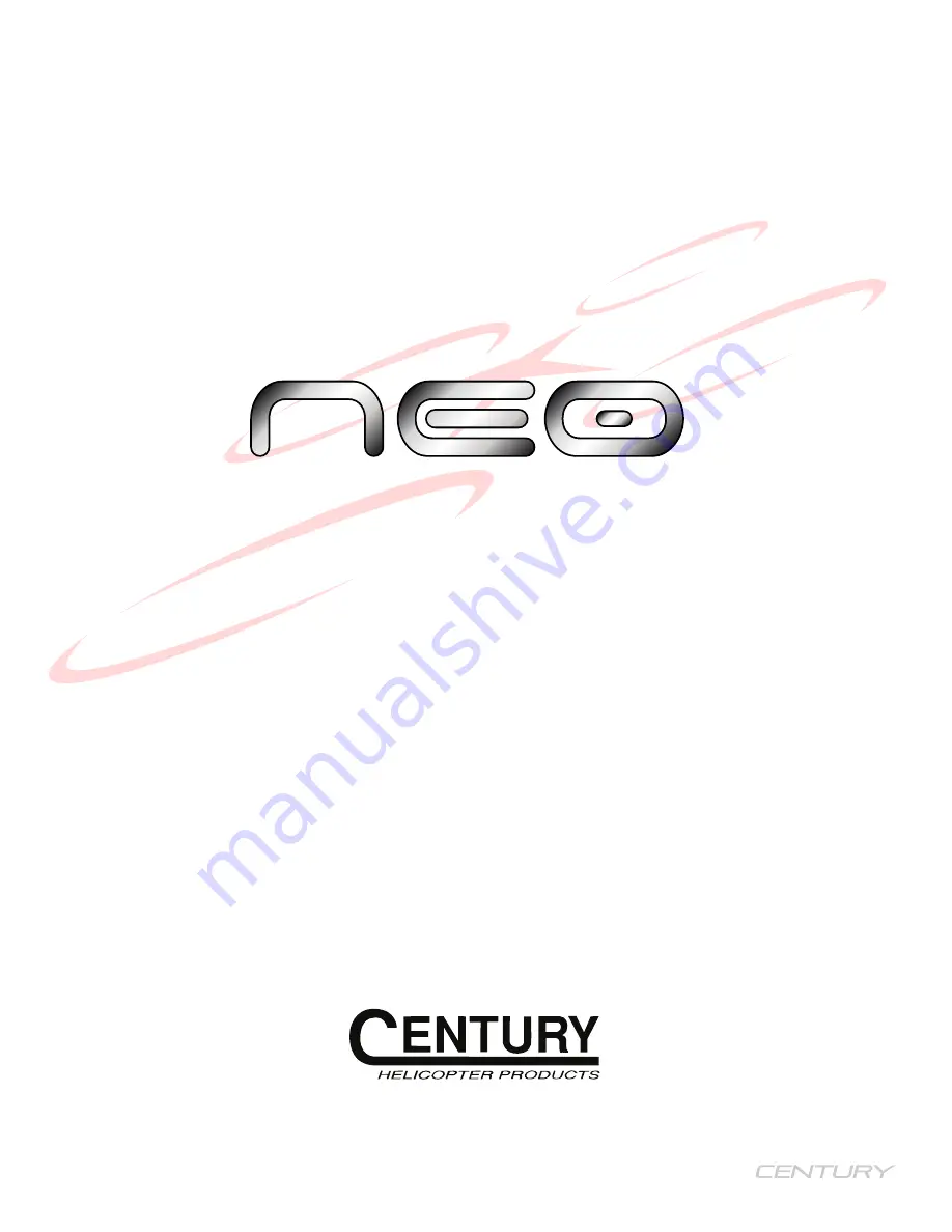 Century Helicopter Products NEO 600 User Manual Download Page 16