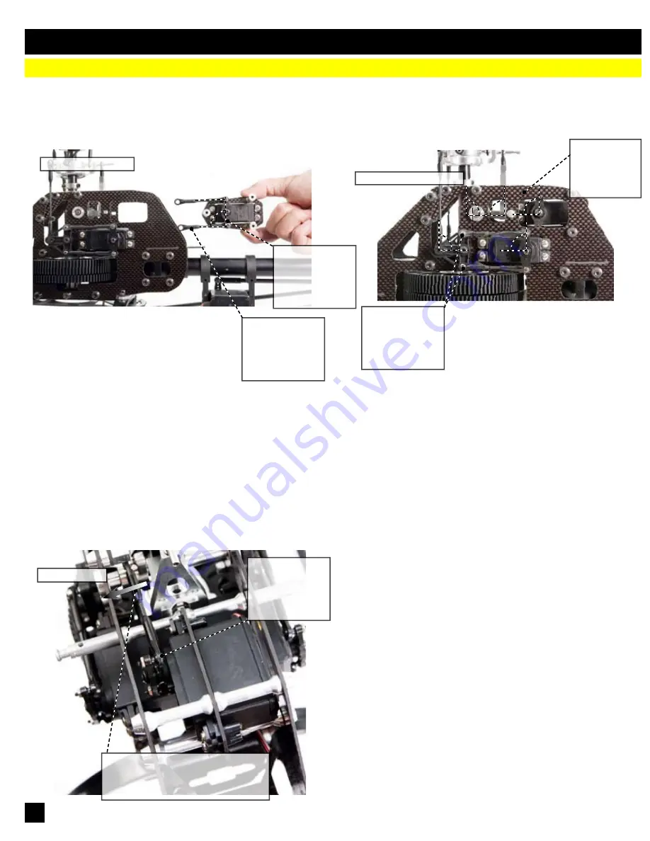 Century Helicopter Products Swift Carbon 620SE Instruction Manual Download Page 18