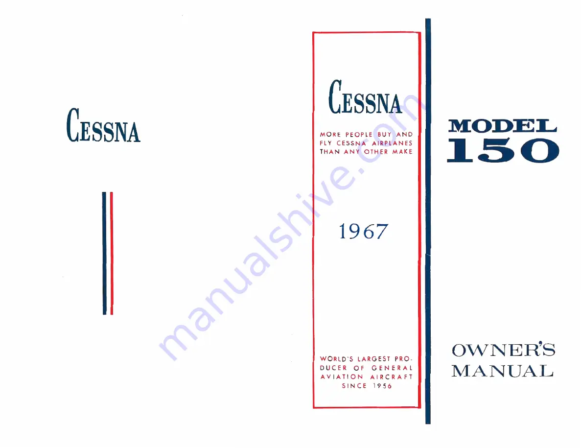 Cessna 150 STANDARD Owner'S Manual Download Page 1