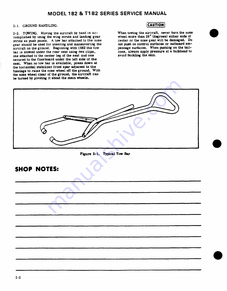 Cessna 182 1977 Service Manual Download Page 33