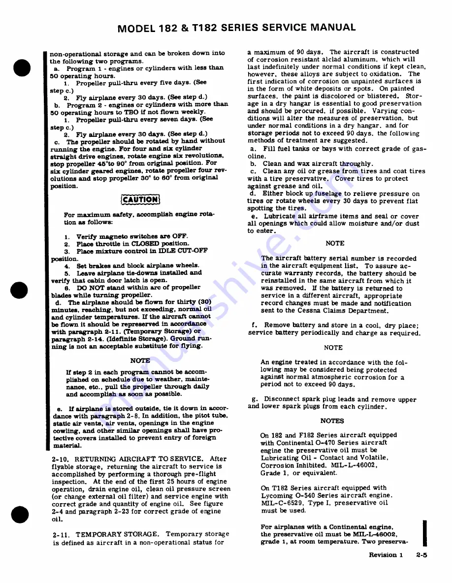 Cessna 182 1977 Service Manual Download Page 36