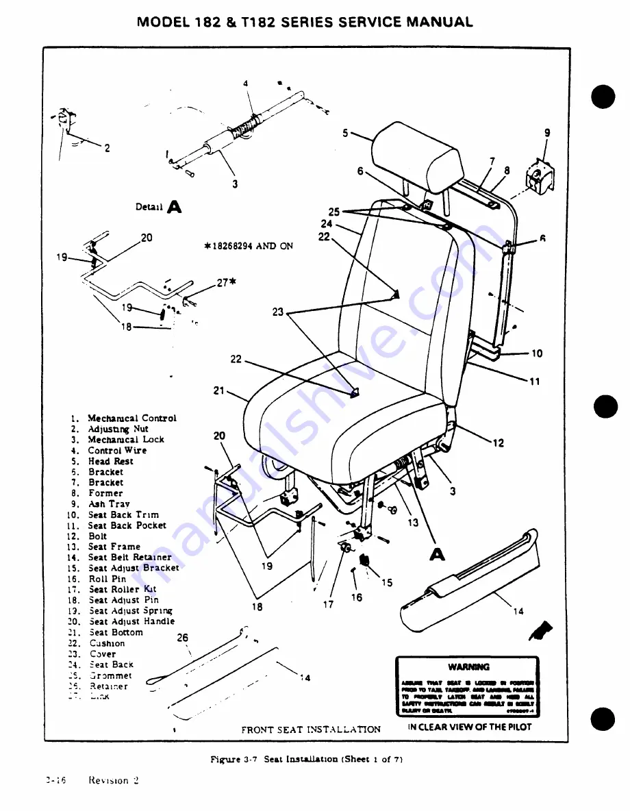 Cessna 182 1977 Service Manual Download Page 128