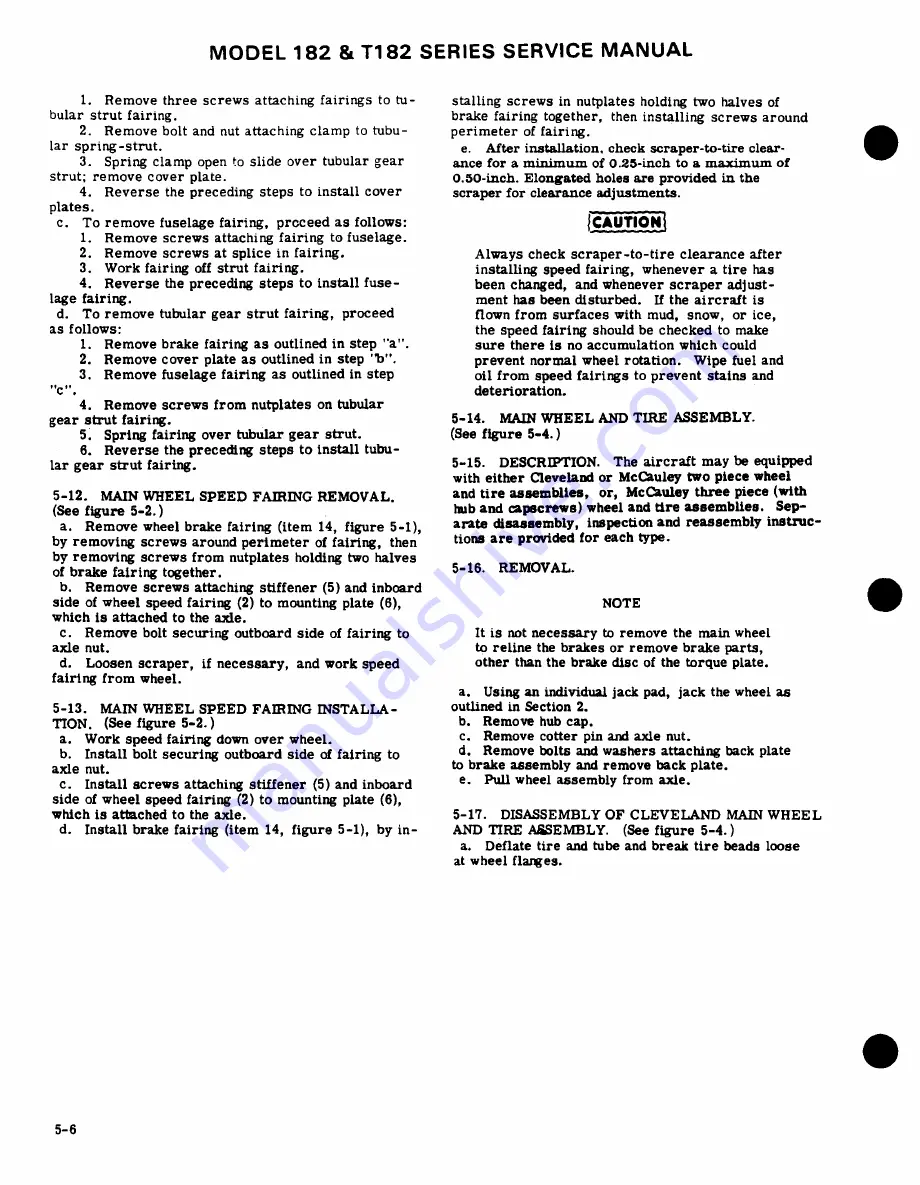 Cessna 182 1977 Service Manual Download Page 156