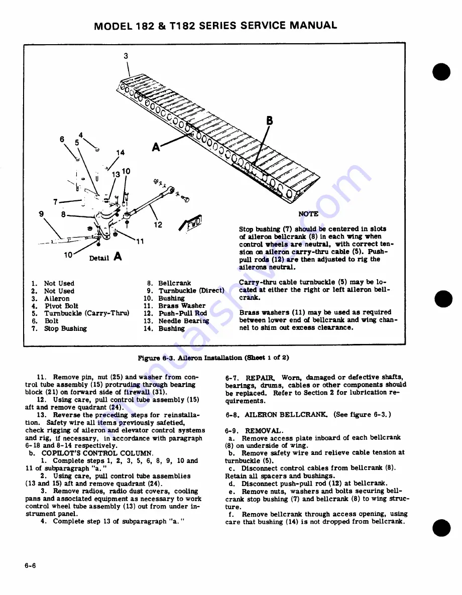 Cessna 182 1977 Service Manual Download Page 194