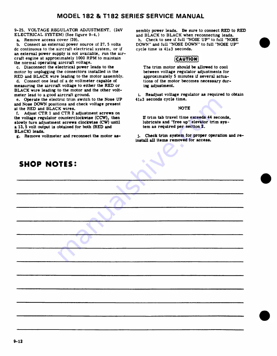 Cessna 182 1977 Service Manual Download Page 225