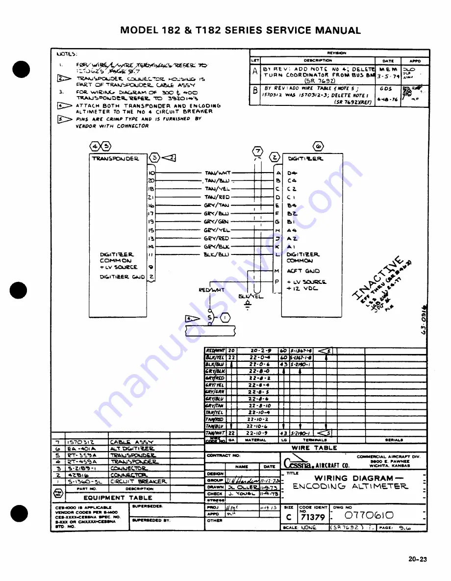 Cessna 182 1977 Service Manual Download Page 550