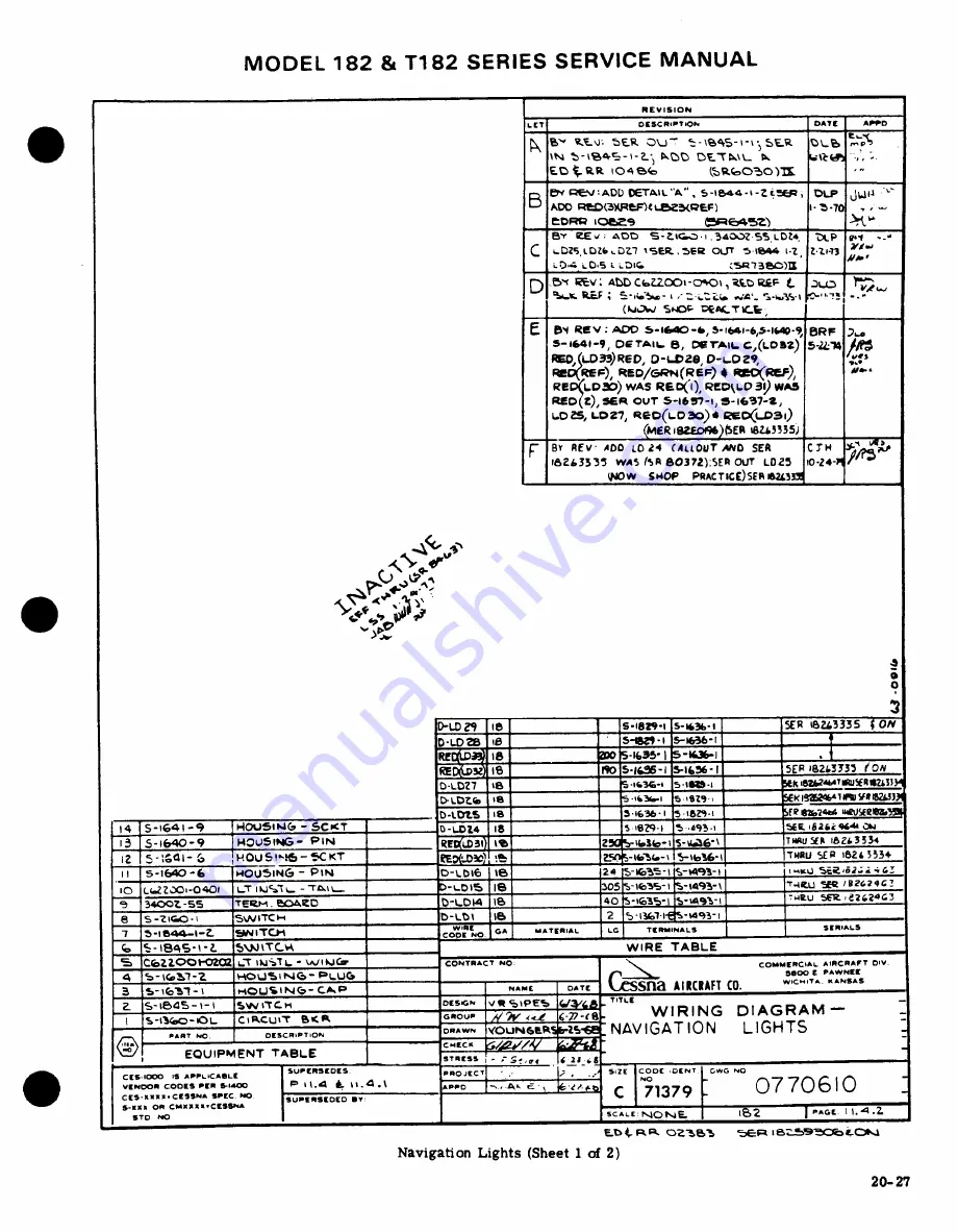 Cessna 182 1977 Service Manual Download Page 554