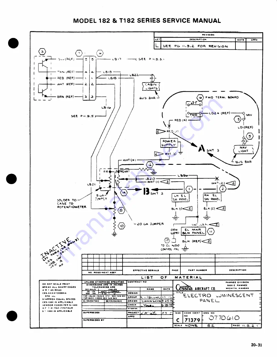 Cessna 182 1977 Service Manual Download Page 558