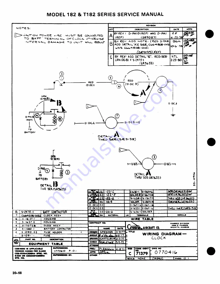 Cessna 182 1977 Скачать руководство пользователя страница 595