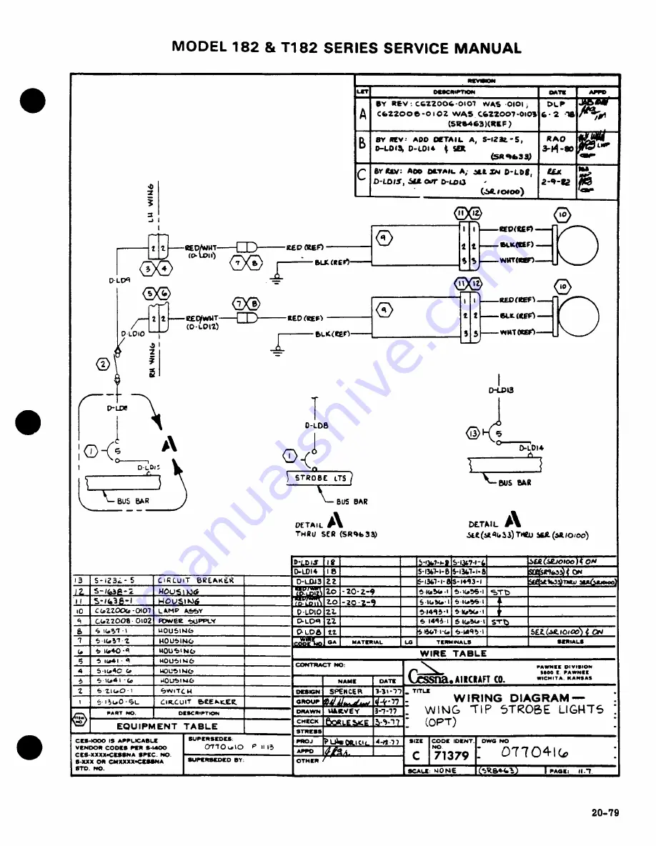 Cessna 182 1977 Service Manual Download Page 606