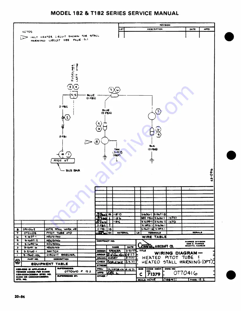 Cessna 182 1977 Скачать руководство пользователя страница 612