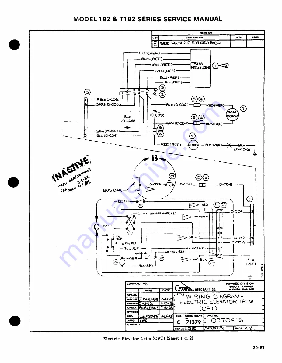 Cessna 182 1977 Service Manual Download Page 615