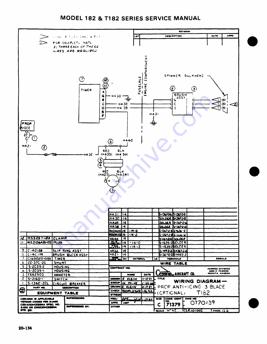 Cessna 182 1977 Service Manual Download Page 668