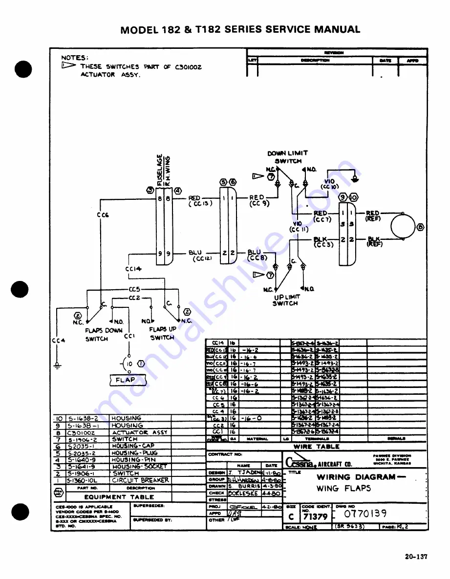 Cessna 182 1977 Service Manual Download Page 671