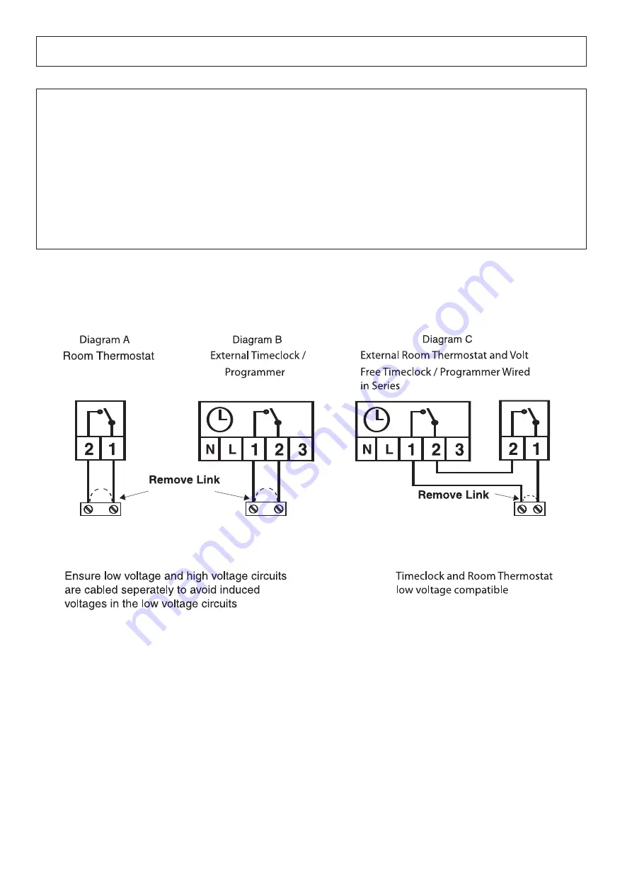 Chaffoteaux & Maury Minima HE System 24 Nat Installation, Servicing And Operation Manual Download Page 28