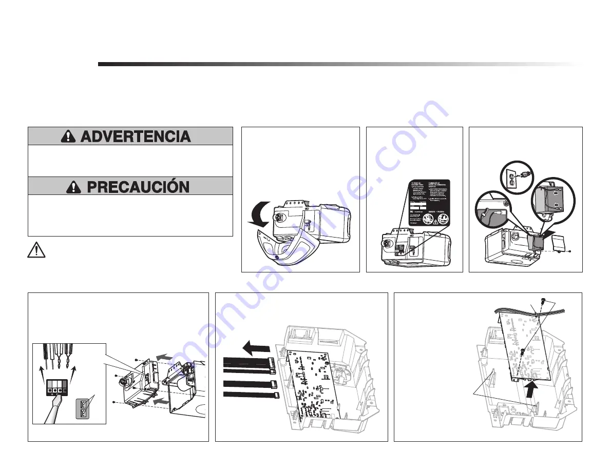 Chamberlain 050DCTBLKMC Quick Start Manual Download Page 9