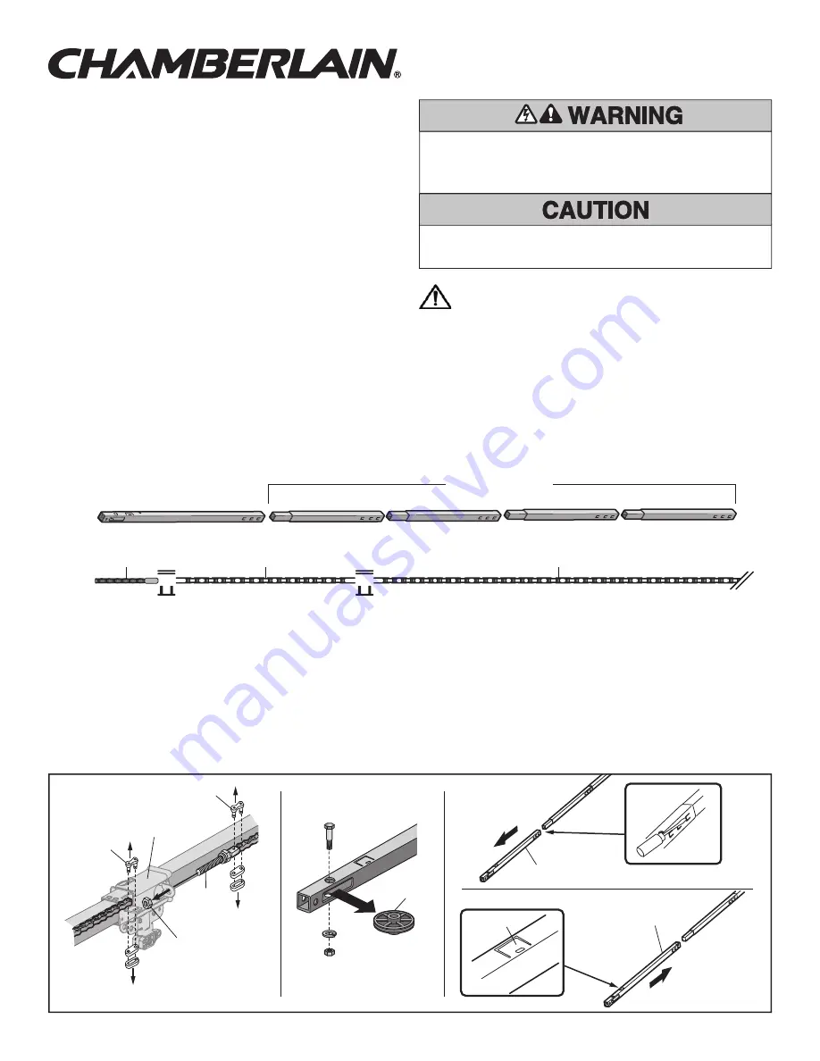 Chamberlain 6608CD Manual Download Page 1