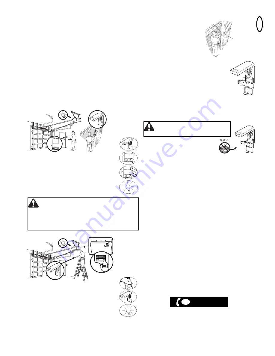 Chamberlain 9747E Series Installation Manual Download Page 10