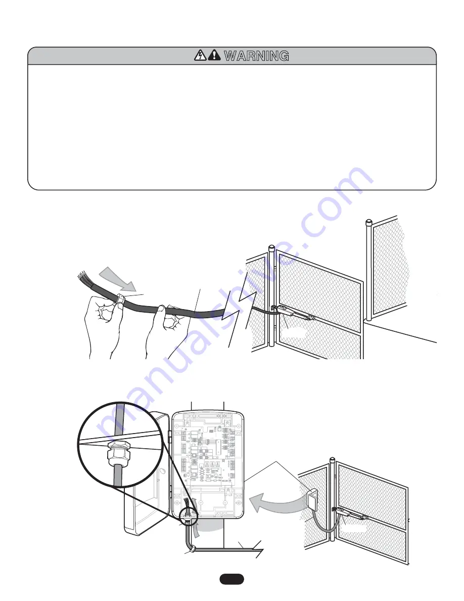 Chamberlain LA400 Installation And Operation Manual Download Page 19