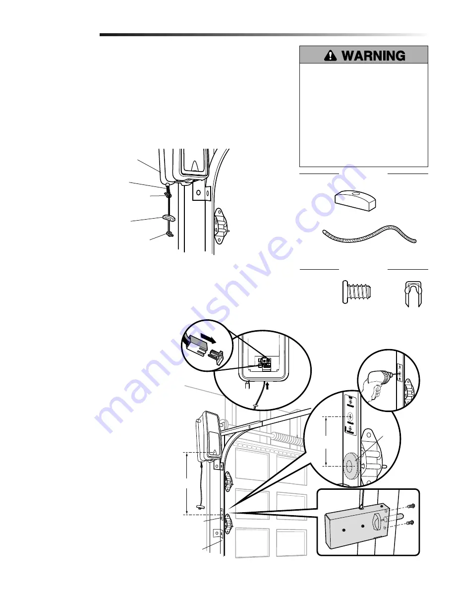 Chamberlain LiftMaster Elite Security+ 3800PC Owner'S Manual Download Page 9