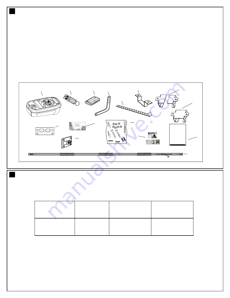 Chamberlain PowerLift Elite CS45EVO Installation And Operating Instructions Manual Download Page 4