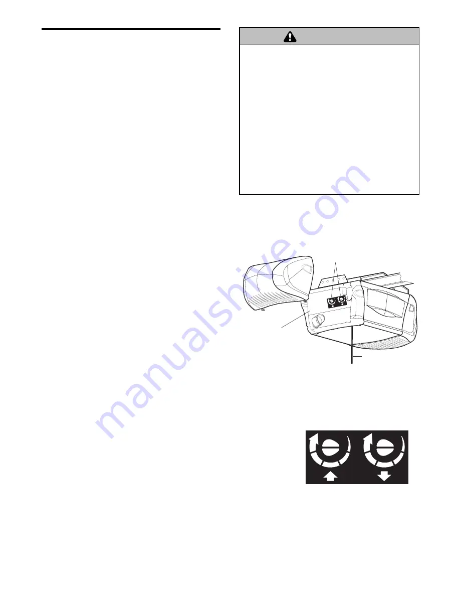 Chamberlain Security+ 2595C Owner'S Manual Download Page 21