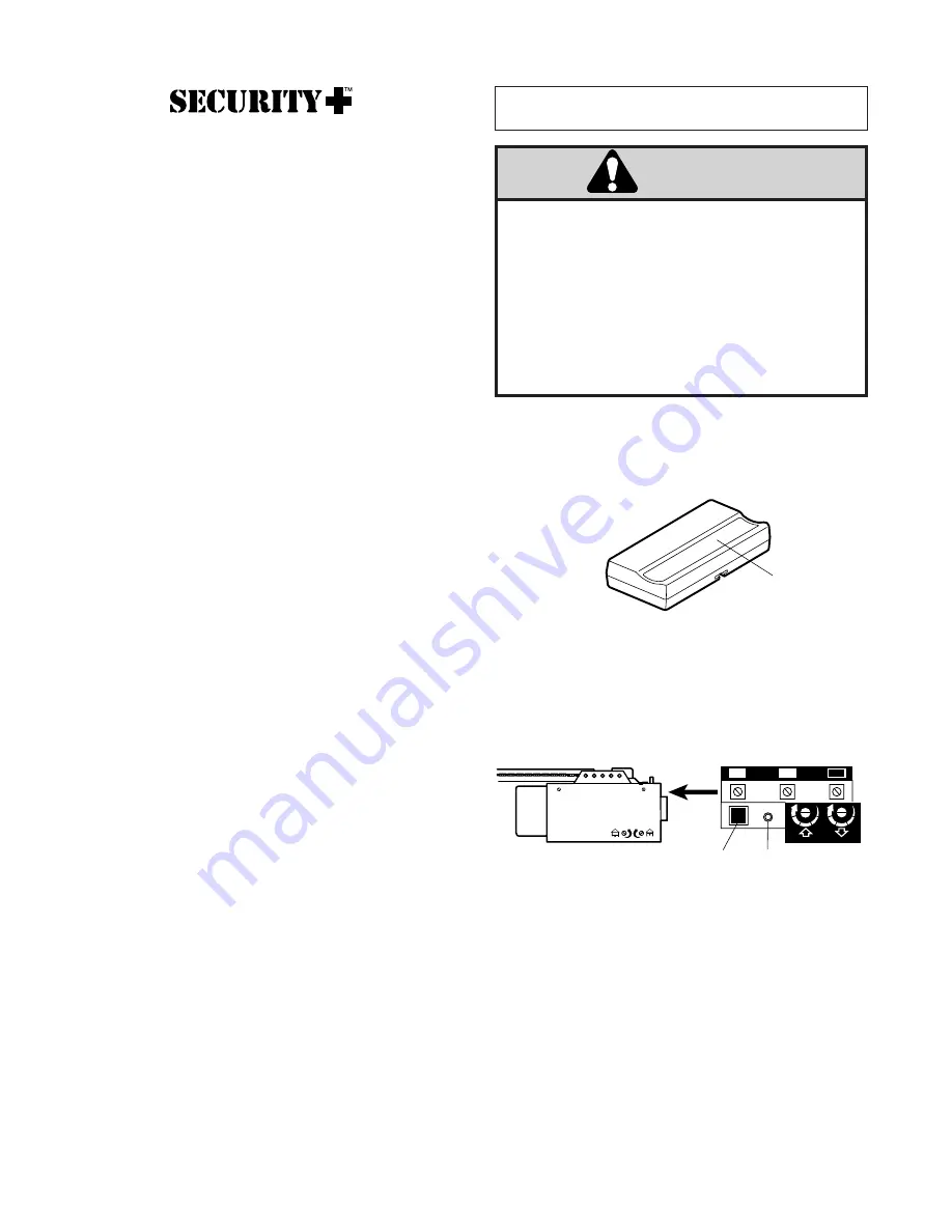 Chamberlain Security + 985 Owner'S Manual Download Page 29