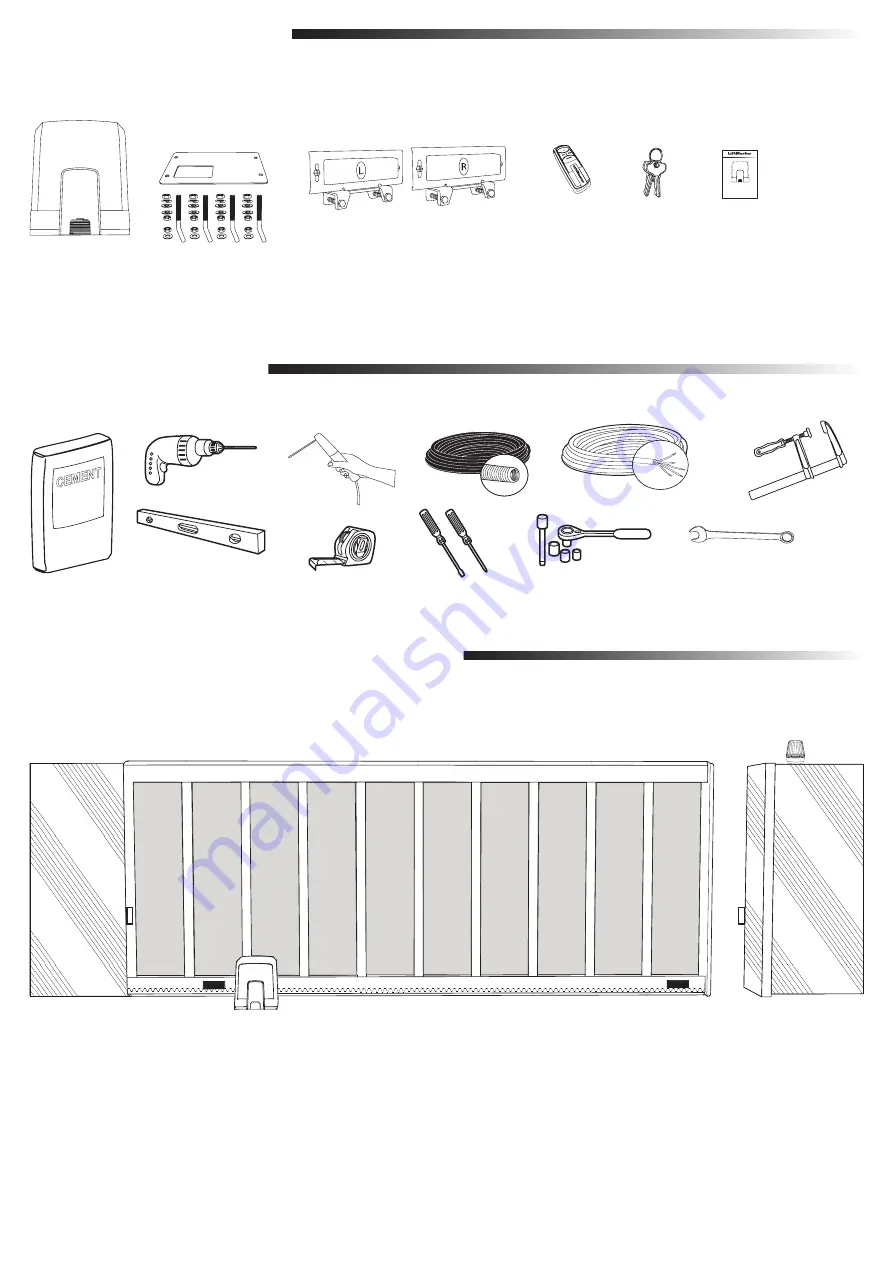 Chamberlain SL1000EVK Operator'S & Installation Manual Download Page 5