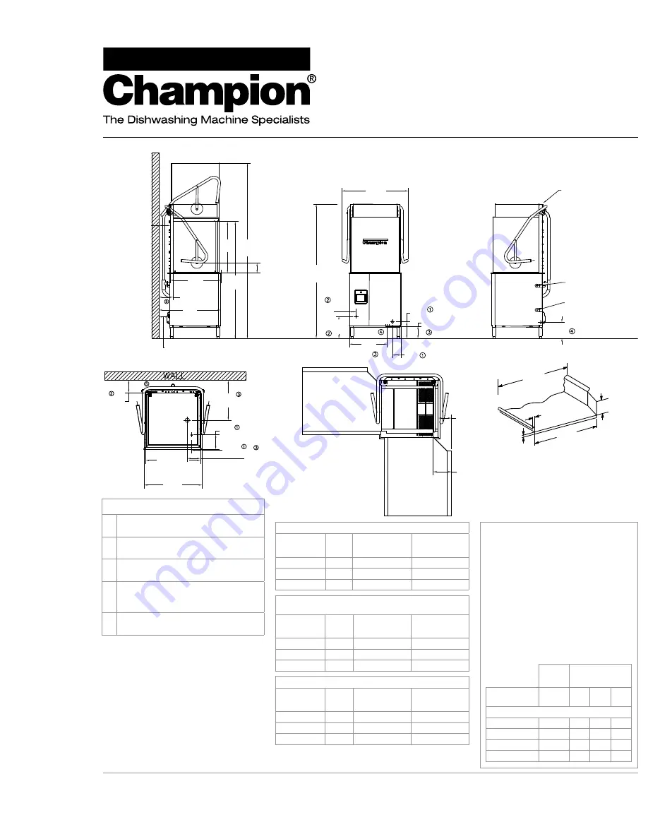 Champion DH6000 Installation Manual Download Page 11