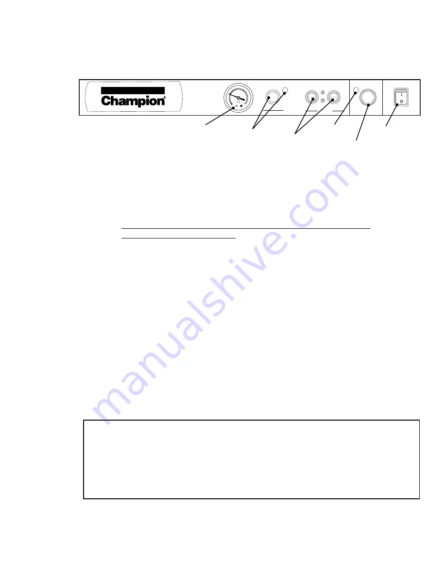 Champion UH130 M4 Installation And Operation Manual Download Page 55