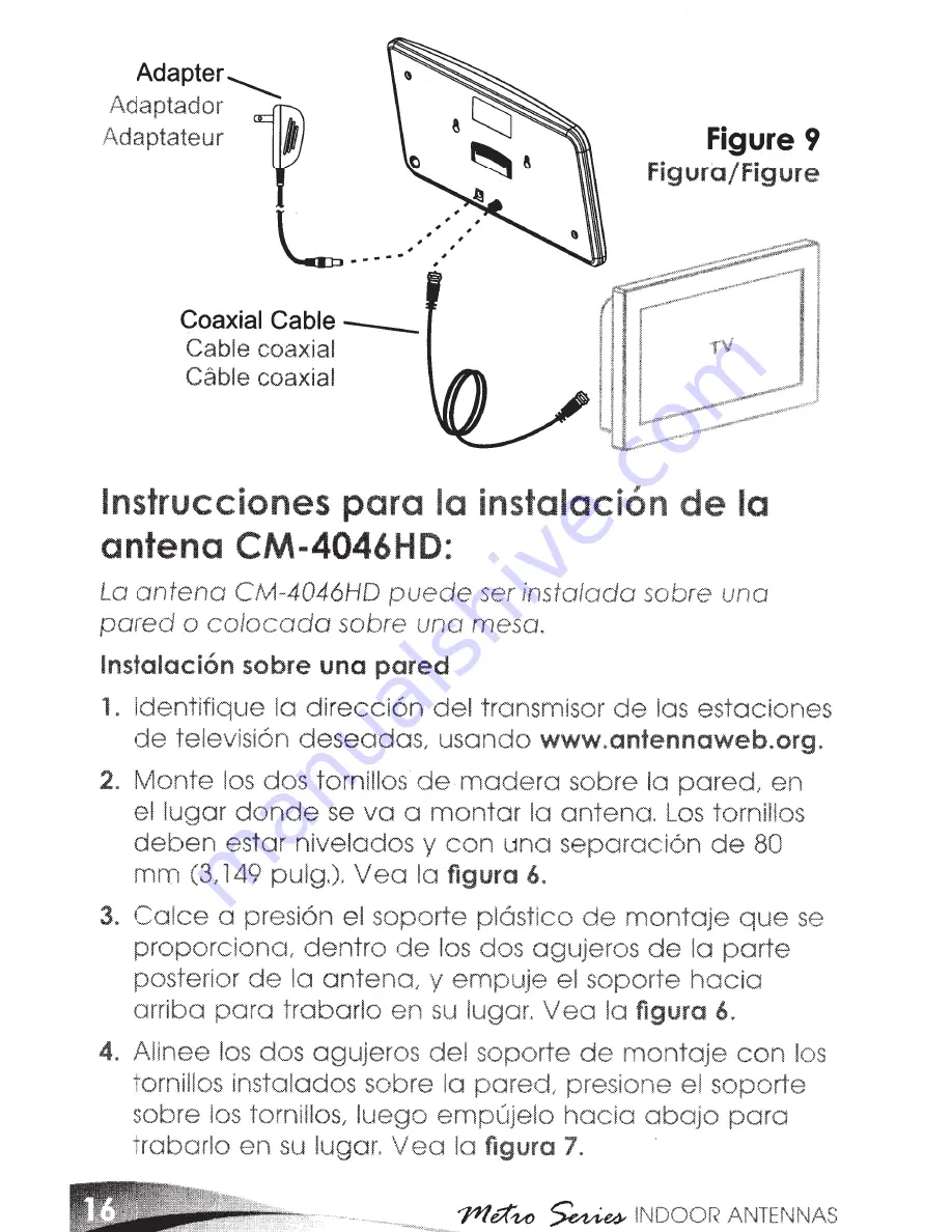 Channel Master Metro CM-4030HD User Manual Download Page 17