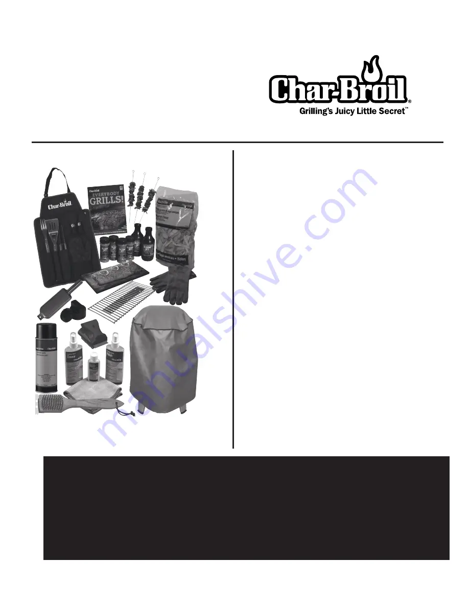 Char-Broil 13301565 Product Manual Download Page 16