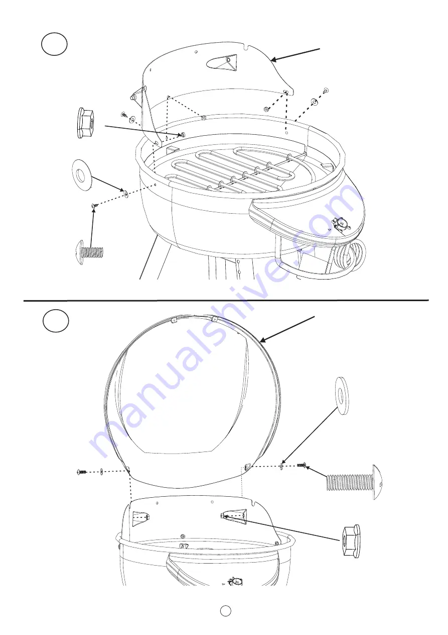 Char-Broil PATIO BISTRO 240 Assembly Instructions Manual Download Page 9