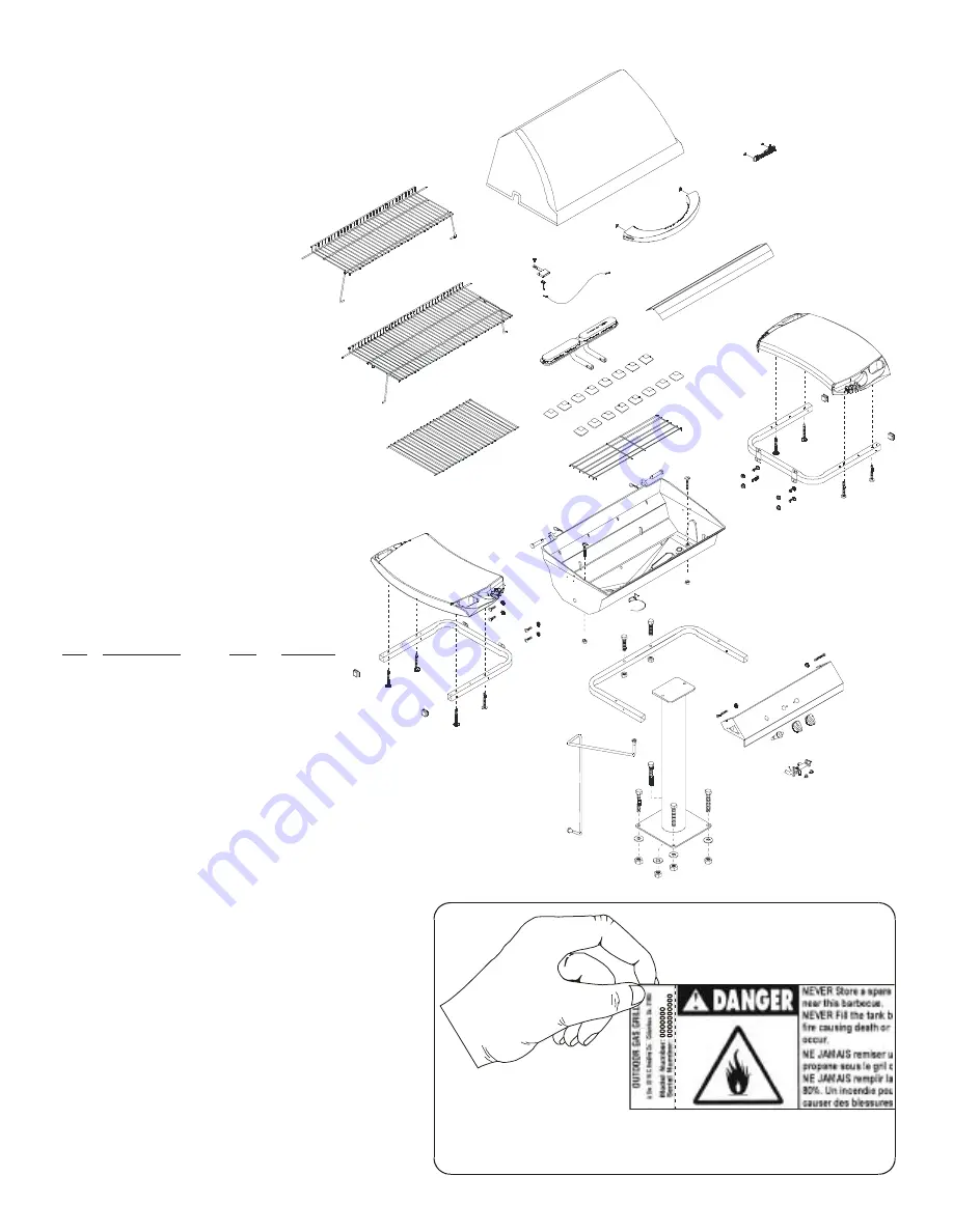 Char-Broil Traditional 4638200 Assembly Manual Download Page 4