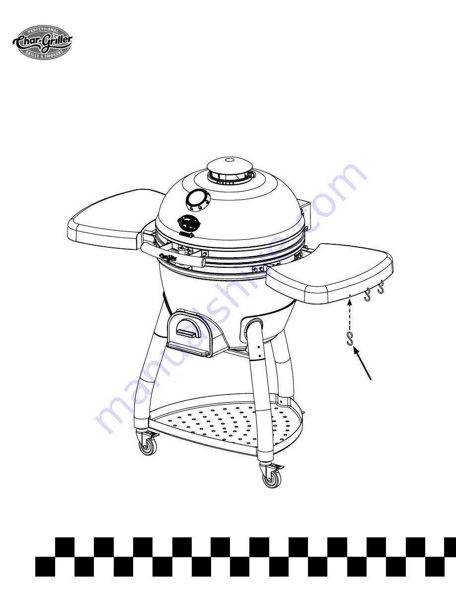 Char-Griller AKORN Ceramic 6020 Owner'S Manual Download Page 20